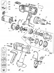 ELU SBA35K CORDLESS DRILL (TYPE 2) Spare Parts
