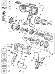 ELU SBA55K CORDLESS DRILL (TYPE 2) Spare Parts