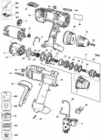 ELU SBA51K CORDLESS DRILL (TYPE 2) Spare Parts