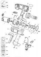 ELU SSA52 CORDLESS DRILL (TYPE 1) Spare Parts