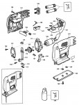 BLACK & DECKER VP660 JIGSAW (TYPE 1) Spare Parts