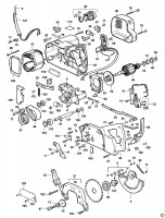 BLACK & DECKER 1707E CROSSCUT, MITRE SAW (TYPE 1) Spare Parts