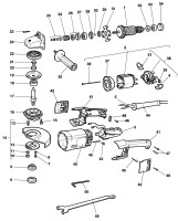 DEWALT DW478 ANGLE GRINDER (TYPE 1) Spare Parts