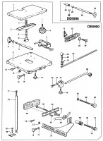 DEWALT DE6906 FINE ADJUSTER (TYPE 1) Spare Parts