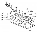 DEWALT DE4070 SANDING FRAME (TYPE 1) Spare Parts