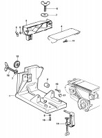 DEWALT DE4051 STAND (TYPE 1) Spare Parts