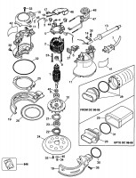 ELU ES55E SANDER (TYPE 1) Spare Parts