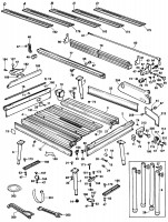 ELU EST10 SAW TABLE (TYPE 1) Spare Parts