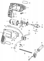 BLACK & DECKER KD354E DRILL (TYPE 1) Spare Parts