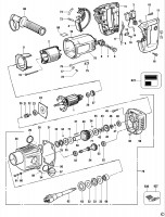 ELU DB10EK DIAMOND DRILL (TYPE 4) Spare Parts