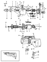 BLACK & DECKER P2616 DRILL (TYPE 6A) Spare Parts