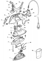 BLACK & DECKER SE960I STEAM IRON (TYPE 1) Spare Parts