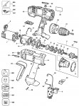 ELU 126851 CORDLESS DRILL (TYPE 1) Spare Parts