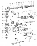 DEWALT DW846 ANGLE GRINDER (TYPE 1) Spare Parts