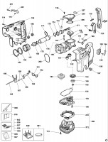 DEWALT DW545 ROTARY HAMMER (TYPE 2) Spare Parts