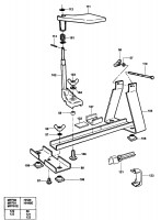 ELU EZ49154 INVERSION STAND (TYPE 1) Spare Parts