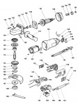 ELU WS14V ANGLE GRINDER (TYPE 1) Spare Parts