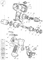 BLACK & DECKER KC1262C CORDLESS DRILL (TYPE 2) Spare Parts