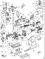 ELU ST84E JIGSAW (TYPE 1) Spare Parts