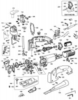 ELU ST82 JIGSAW (TYPE 1) Spare Parts