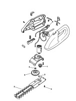 BLACK & DECKER VP4100 SHRUB TRIMMER (TYPE 1) Spare Parts
