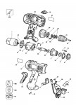 ELU BSA50K CORDLESS DRILL (TYPE 1-2) Spare Parts