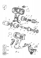 DEWALT DW917K CORDLESS DRILL (TYPE 1-2) Spare Parts