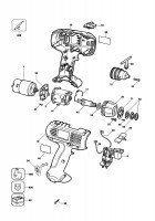 DEWALT DW916K CORDLESS DRILL (TYPE 1-2) Spare Parts