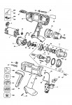 ELU SBA85K CORDLESS DRILL (TYPE 2) Spare Parts