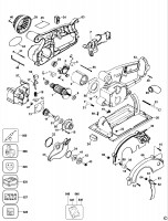 DEWALT DW936 TRIM SAW (TYPE 1) Spare Parts