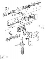 BLACK & DECKER KD8000 ROTARY HAMMER (TYPE 1) Spare Parts