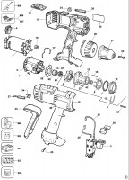 BERNER BBS96V CORDLESS DRILL (TYPE 2) Spare Parts