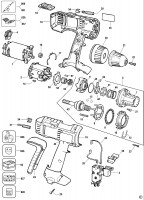 BERNER BSBS144V CORDLESS DRILL (TYPE 2) Spare Parts