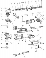 BLACK & DECKER KG1820 ANGLE GRINDER (TYPE 2) Spare Parts