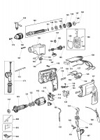 DEWALT DW158 DRILL (TYPE 2) Spare Parts