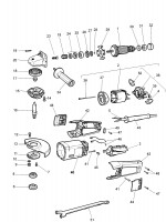 BLACK & DECKER KG2023----D ANGLE GRINDER (TYPE 2) Spare Parts