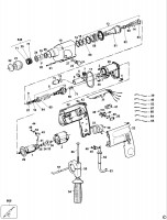 BLACK & DECKER KD8020 ROTARY HAMMER (TYPE 3) Spare Parts