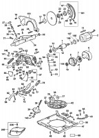 ELU TGS271 COMBINATION SAW (TYPE 2) Spare Parts