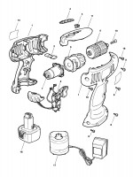 BLACK & DECKER KC1451CN DRILL (TYPE 1) Spare Parts