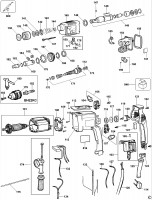 ELU BH22 ROTARY HAMMER (TYPE 1) Spare Parts