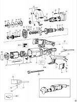 DEWALT DW882 STRAIGHT GRINDER (TYPE 1) Spare Parts