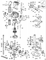 DEWALT DW620 ROUTER (TYPE 1) Spare Parts