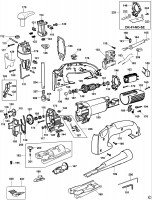 DEWALT DW322 JIGSAW (TYPE 1) Spare Parts