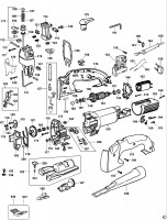 ELU ST83 JIGSAW (TYPE 1) Spare Parts