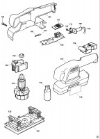 BLACK & DECKER KA180 ORBITAL SANDER (TYPE 3) Spare Parts