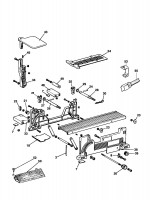 DEWALT DE8000 PLANER STAND (TYPE 1) Spare Parts