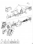 DEWALT DW937K CUTSAW (TYPE 1) Spare Parts