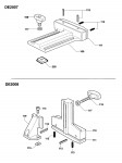 DEWALT DE2007 HOLD DOWN HORIZONTAL (TYPE 1) Spare Parts