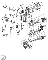 DEWALT DW221 DRILL (TYPE 1) Spare Parts