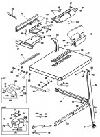 ELU ETS3151 SITE SAW (TYPE 2) Spare Parts